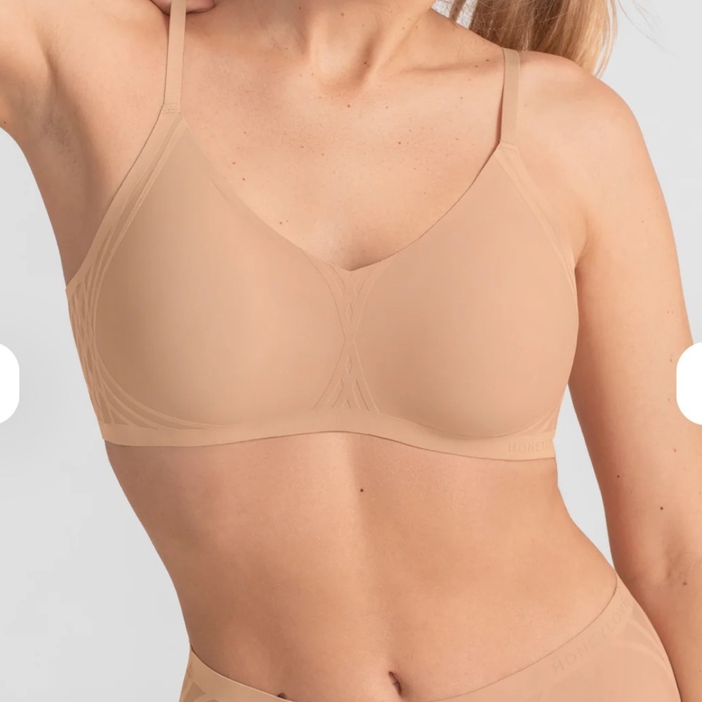 HoneyLove Silhouette Bra Sand Size 3X